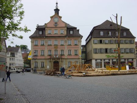 Rathaus in Schwbisch Gmnd