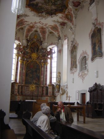 Altar der Augustinus-Kirche in Schwbisch Gmnd