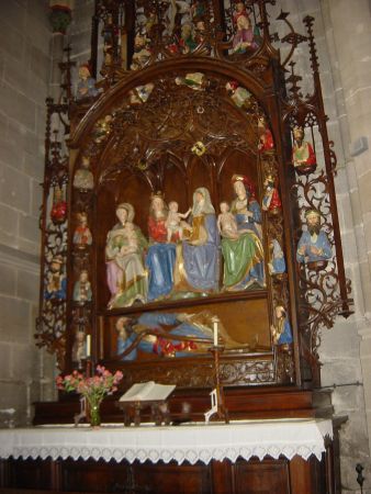 Seitenaltar im Mnster zu Schwbisch Gmnd