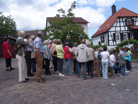 Stadtfhrung in Gleisweiler