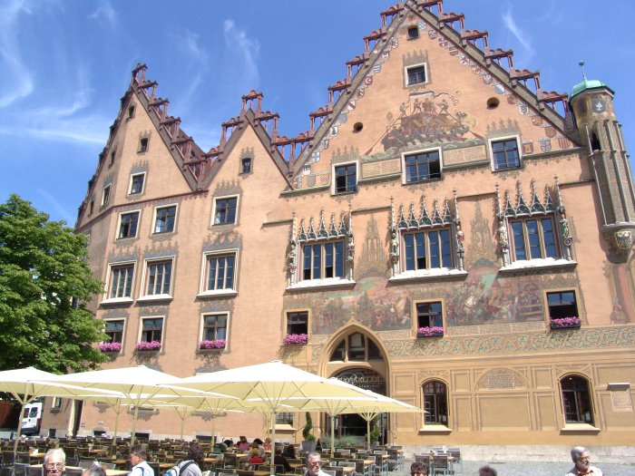 Rathaus von Hinten