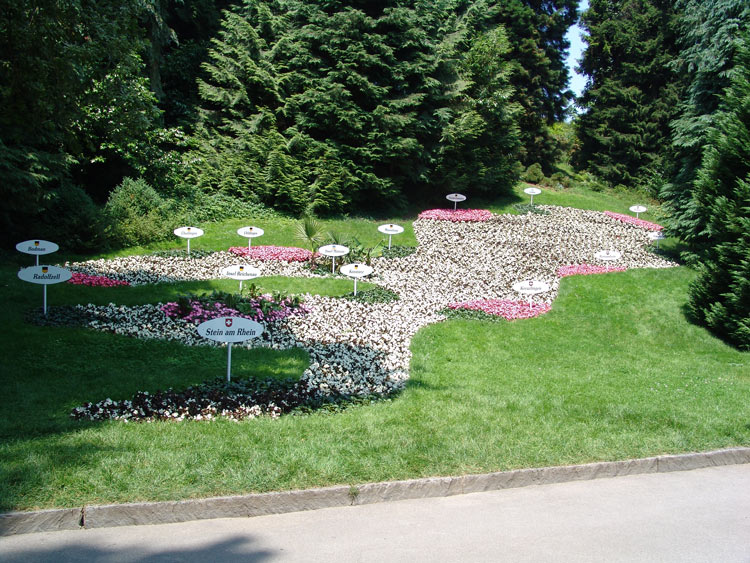 Bodensee aus Blumen