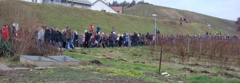 Wanderung zur 2. Station