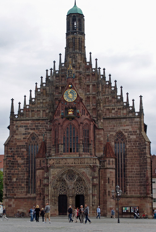 Nrnberg, Frauenkirche am Hauptmarkt