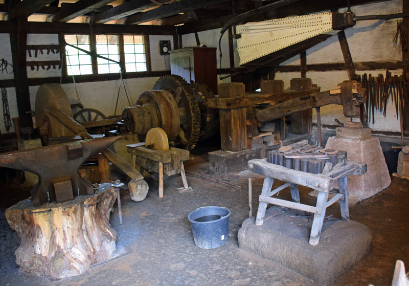 Hammerschmiede im Freilichtmuseum