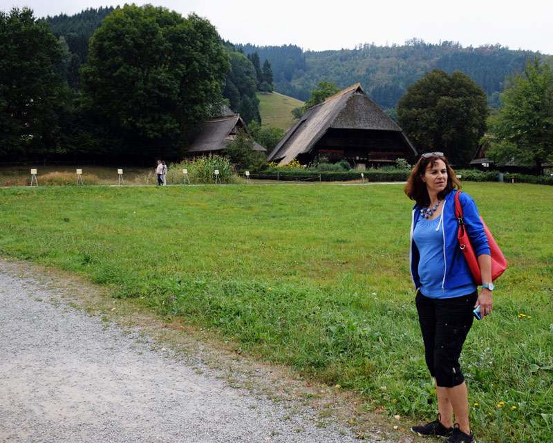 Antje im Freilichtmuseum