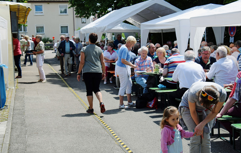 Die Besucher am Sonntag