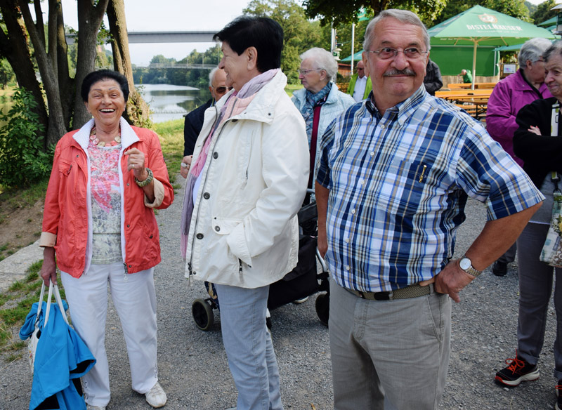 Warten auf das Schiff