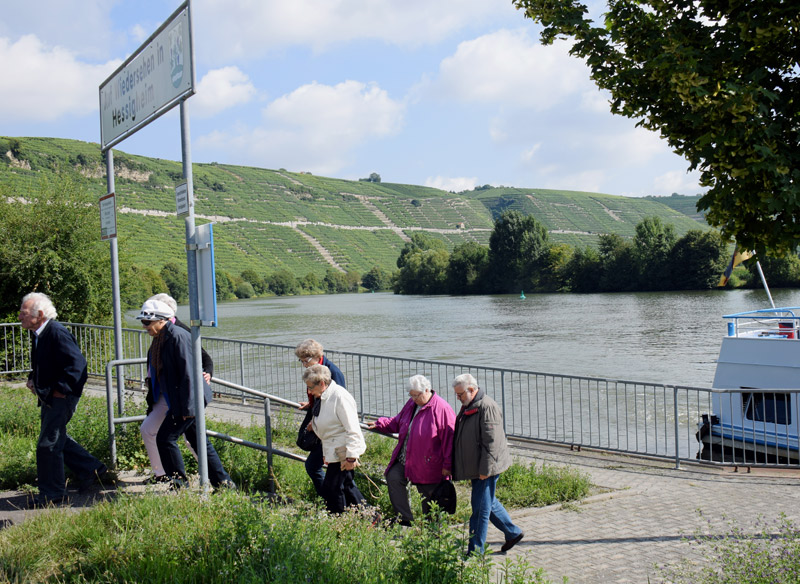 Ausstieg in Hessigheim